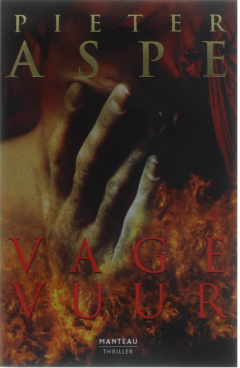 Vagevuur – boekcover – Pieter Aspe – ISBN 9789022316023 – paperback – als nieuw