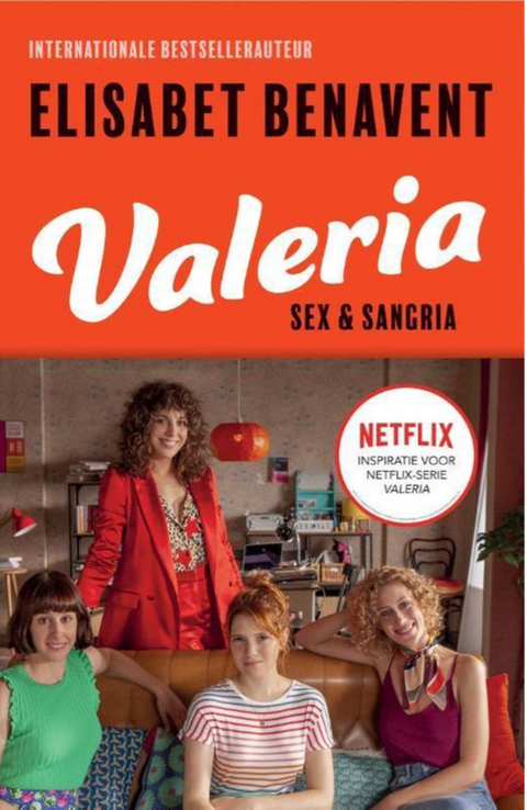 Valeria 1 - Sex & sangria – boekcover – Elisabet Benavent – ISBN 9789401612500 – paperback – als nieuw