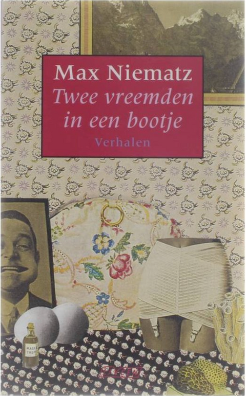 Twee vreemden in een bootje – boekcover – Max Niematz – ISBN 9789025408459 – paperback – als nieuw