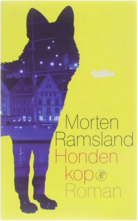 Hondenkop – boekcover – Morten Ramsland – ISBN 9789029563727 – paperback – als nieuw