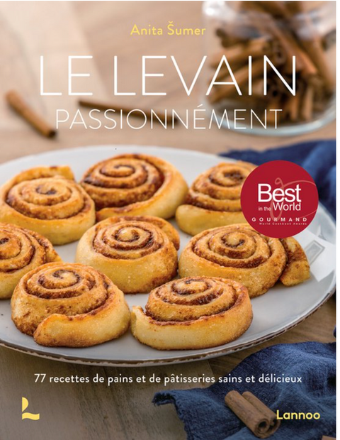 Le levain passionnément – boekcover – Anita Sumer – ISBN 9789401477314 – hardcover – nieuw