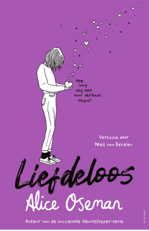 Liefdeloos – boekcover – Alice Oseman – ISBN 9789000381647 – paperback – als nieuw