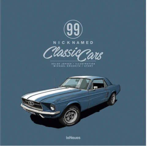 99 Nicknamed Classic Cars – boekcover – Helge Jepsen – ISBN 9783832769277 – hardcover – goed