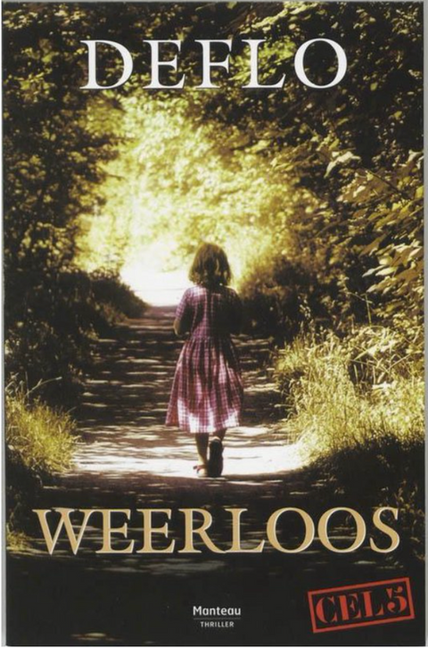 Weerloos – boekcover – Luc Deflo – ISBN 9789022318669 – paperback – als nieuw