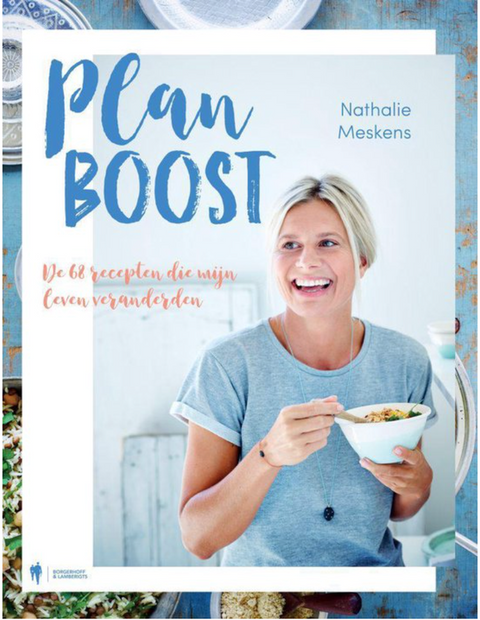 Plan Boost – boekcover – Nathalie Meskens – ISBN 9789089317902 – hardcover – als nieuw