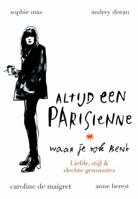 Altijd een Parisienne - waar je ook bent – boekcover – Sophie Mas – ISBN 9789057677458 – hardcover – als nieuw
