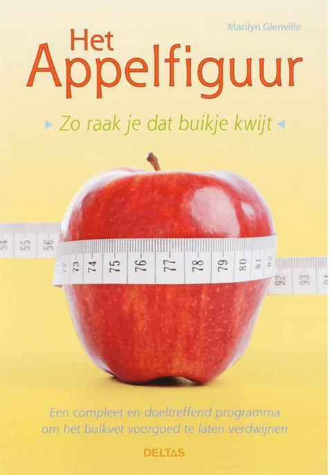 Het Appelfiguur – boekcover – Marilyn Glenville – ISBN 9789044714388 – paperback – als nieuw