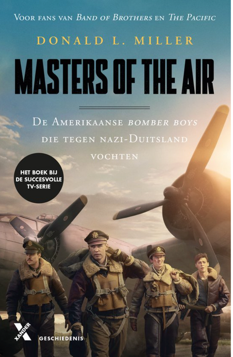 Masters of the Air – boekcover – Donald L. Miller – ISBN 9789401621359 – paperback – als nieuw