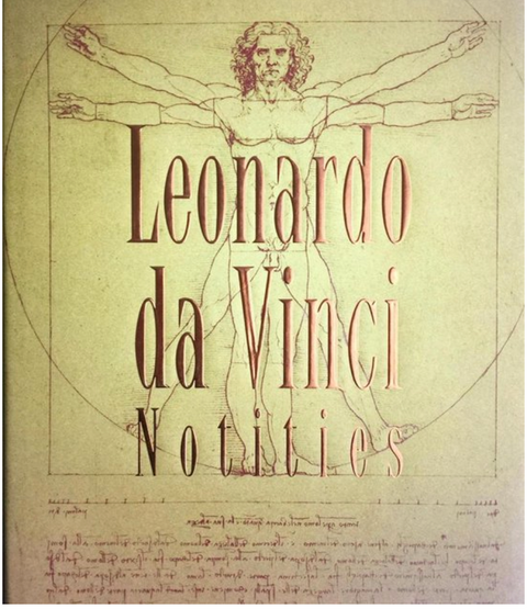 Leonardo Da Vinci: Notities – boekcover – Anna Suh – ISBN 9781405464154 – hardcover – als nieuw