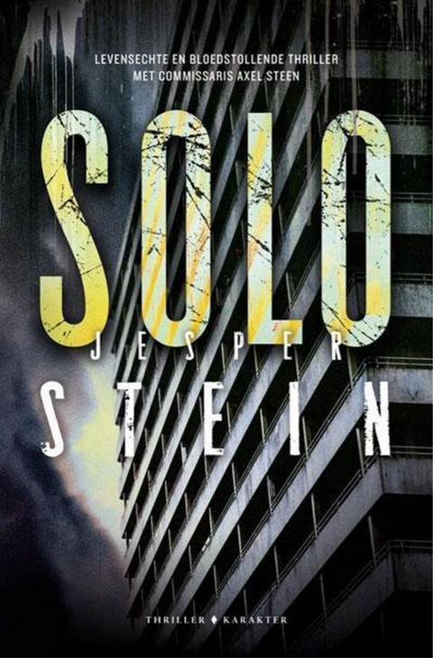 Solo – boekcover – Jesper Stein – ISBN 9789045218236 – paperback – als nieuw