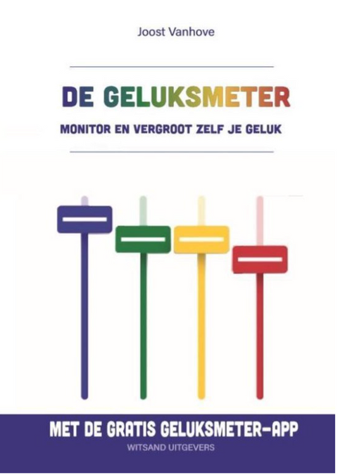 De geluksmeter – boekcover – Joost Vanhove – ISBN 9789492934482 – hardcover – nieuw