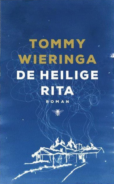 De heilige Rita – boekcover – Tommy Wieringa – ISBN 9789023458753 – paperback – als nieuw