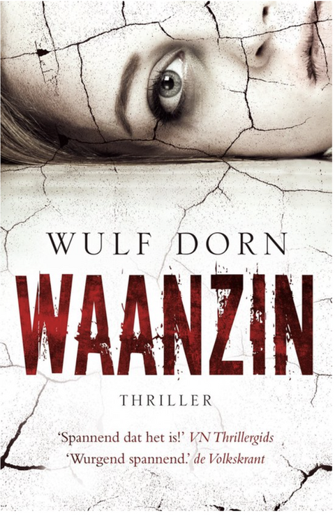 Waanzin – boekcover – Wulf Dorn – ISBN 9789000304448 – paperback – als nieuw