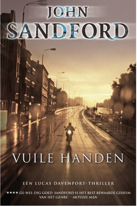 Vuile handen – boekcover – John Sandford – ISBN 9789400501119 – paperback – als nieuw