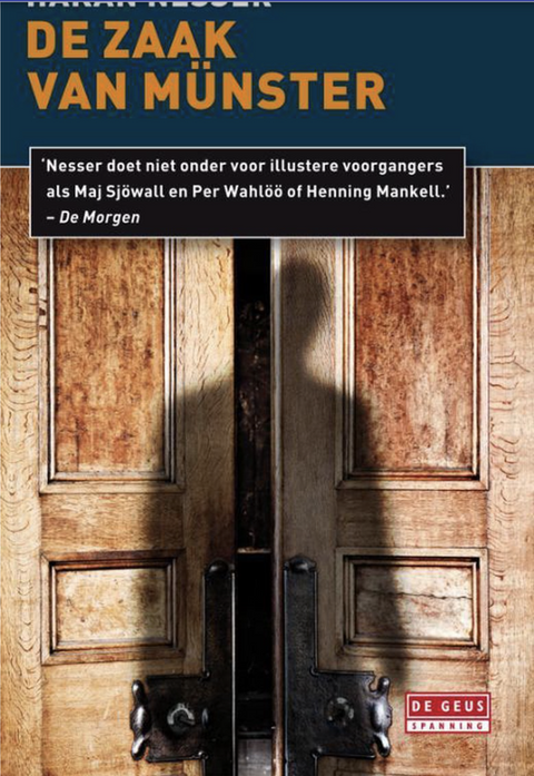 De zaak van Münster – boekcover – Hakan Nesser – ISBN 9789044520620 – paperback – als nieuw