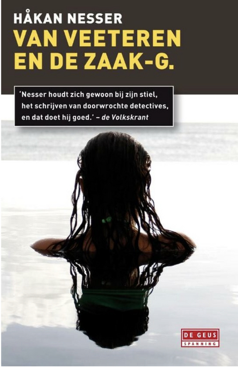Van Veeteren en de zaak-G. – boekcover – Hakan Nesser – ISBN 9789044524635 – paperback – als nieuw