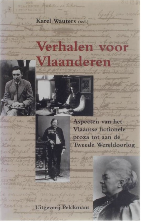 Verhalen voor Vlaanderen – boekcover – Karel Wauters – ISBN 9789028924833 – paperback – als nieuw