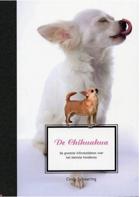 De Chihuahua – boekcover – Cindy Schwering – ISBN 9789081133012 – paperback – als nieuw