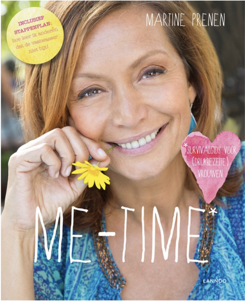 Me-time – boekcover – Martine Prenen – ISBN 9789401413770 – hardcover – als nieuw