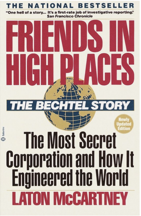 Friends in High Places – boekcover – Laton Mccartney – ISBN 9780345360441 – paperback – als nieuw