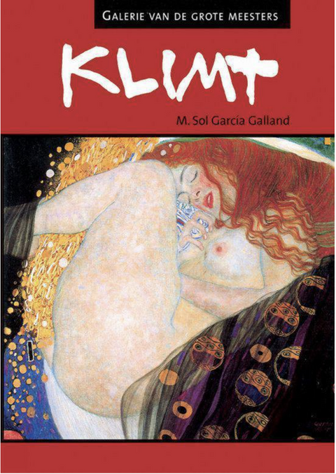 Grote Meesters Van De Kunst Klimt – boekcover – María Sol García Galland – ISBN 9789036618182 – paperback – als nieuw