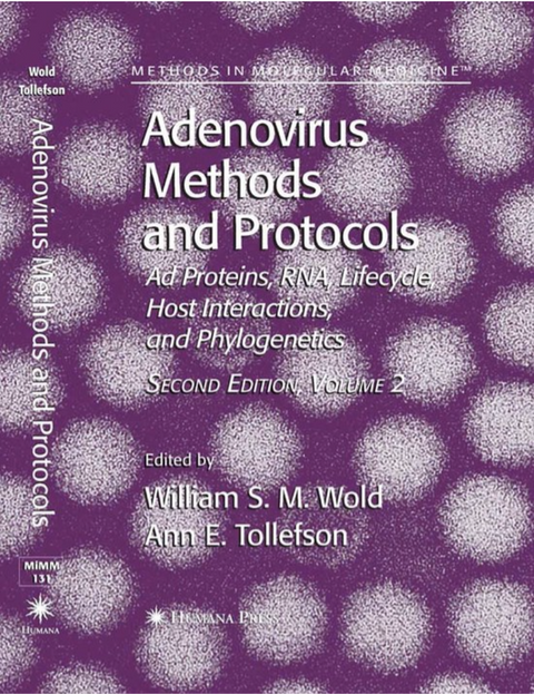 Adenovirus Methods and Protocols 2 – boekcover – William S. M. Wold – ISBN 9781588299017 – hardcover – als nieuw