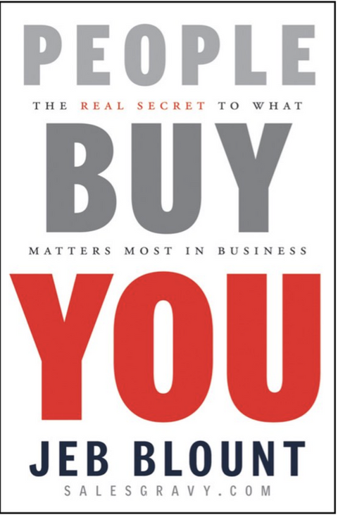 People Buy You: The Real Secret to What Matters Most in Business

 – boekcover – Jeb Blount – ISBN 9780470599112 – hardcover – als nieuw