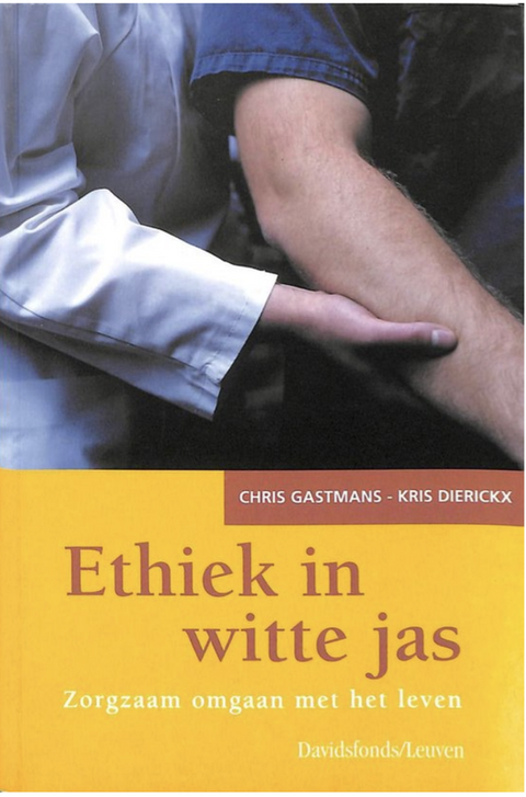 Ethiek in witte jas – boekcover – Chris Gastmans – ISBN 9789058261878 – paperback – als nieuw