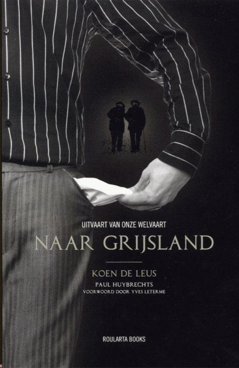 Naar Grijsland – boekcover – Koen de Leus – ISBN 9789054669135 – paperback – als nieuw