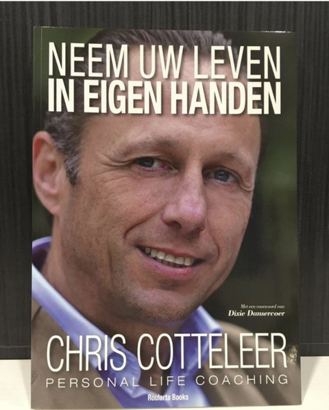 Neem uw leven in eigen handen – boekcover – Chris Cotteleer – ISBN 9789086794218 – paperback – als nieuw