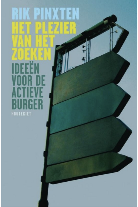 Het Plezier Van Het Zoeken – boekcover – Rik Pinxten – ISBN 9789089241634 – paperback – als nieuw