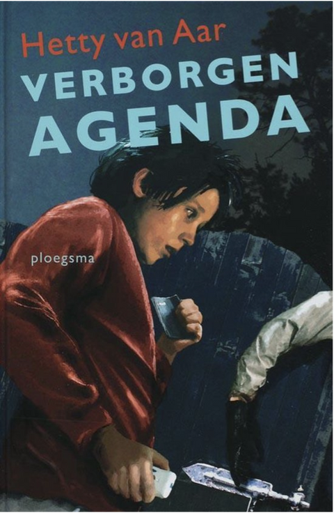 Verborgen agenda – boekcover – Hetty van Aar – ISBN 9789021619408 – hardcover – als nieuw