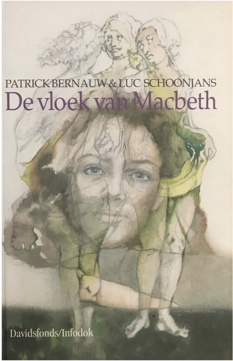 De vloek van Macbeth – boekcover – Patrick Bernauw – ISBN 9789065657299 – hardcover – als nieuw