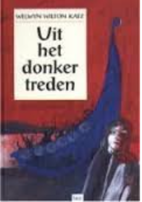 Uit Het Donker Treden – boekcover – Welwyn Wilton Katz – ISBN 9789050162876 – hardcover – als nieuw