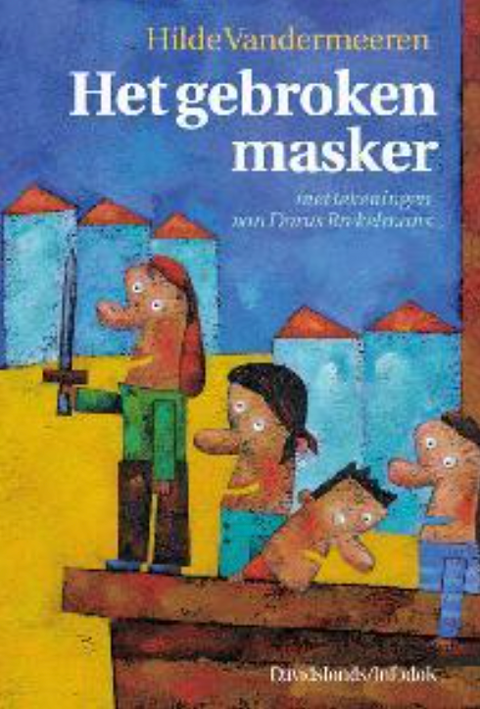 Het Gebroken Masker – boekcover – Hilde Vandermeeren – ISBN 9789059080546 – hardcover – als nieuw