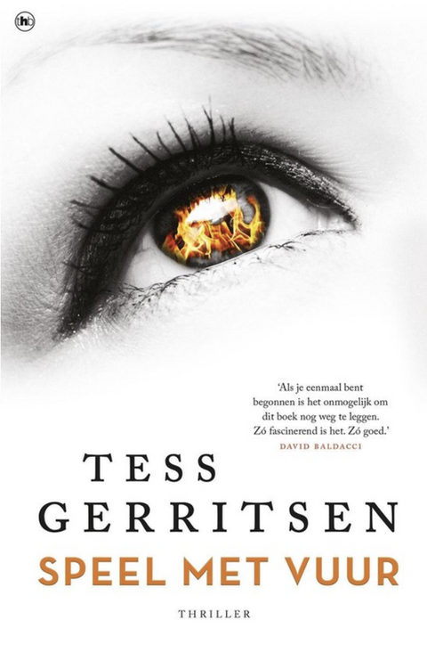 Speel met vuur – boekcover – Tess Gerritsen – ISBN 9789089317162 – paperback – als nieuw