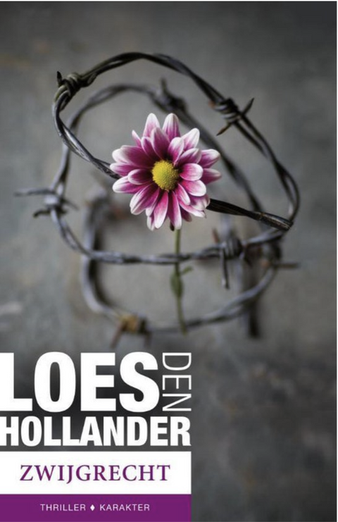 Zwijgrecht – boekcover – Loes den Hollander – ISBN 9789061126294 – paperback – als nieuw