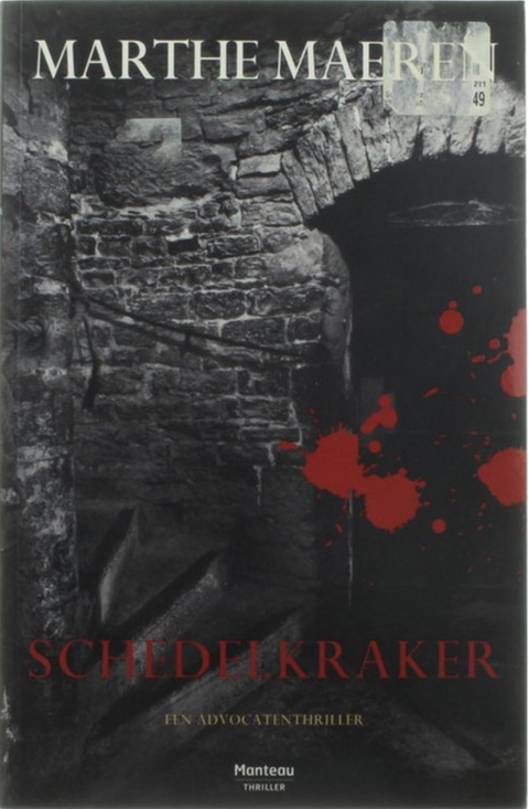 Schedelkraker – boekcover – Marthe Maeren – ISBN 9789061124580 – paperback – als nieuw