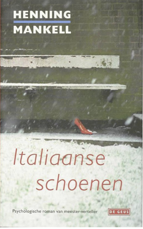 Italiaanse Schoenen – boekcover – Henning Mankell – ISBN 9789044504163 – hardcover – als nieuw