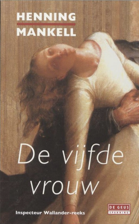 De Vijfde Vrouw – boekcover – Henning Mankell – ISBN 9789044505160 – paperback – als nieuw
