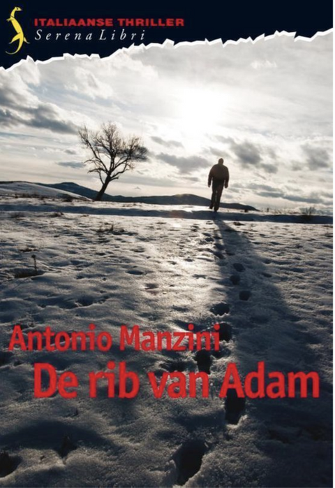 De rib van Adam – boekcover – Antonio Manzini – ISBN 9789076270838 – paperback – als nieuw