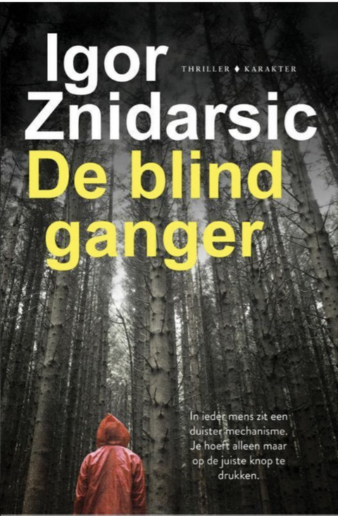 De blindganger – boekcover – Igor Znidarsic – ISBN 9789045212517 – paperback – als nieuw