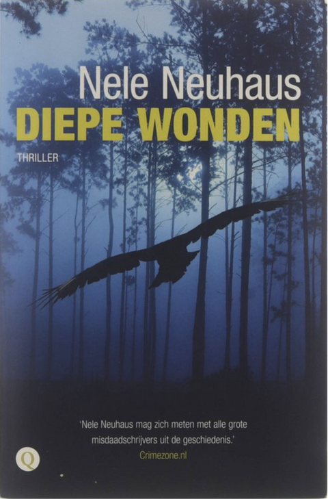 Diepe wonden – boekcover – Nele Neuhaus – ISBN 9789021443225 – paperback – als nieuw