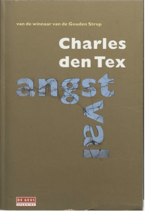 Angstval – boekcover – Charles den Tex – ISBN 9789044505474 – paperback – als nieuw