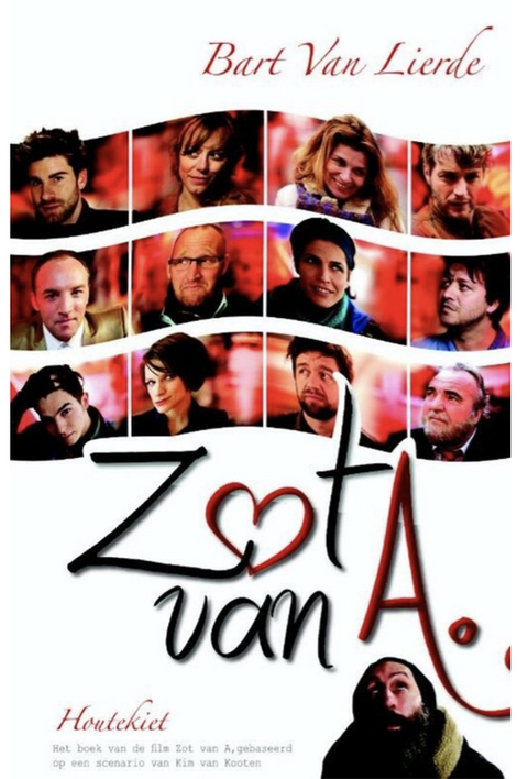 Zot Van A – boekcover – Bart van Lierde – ISBN 9789089241429 – paperback – als nieuw