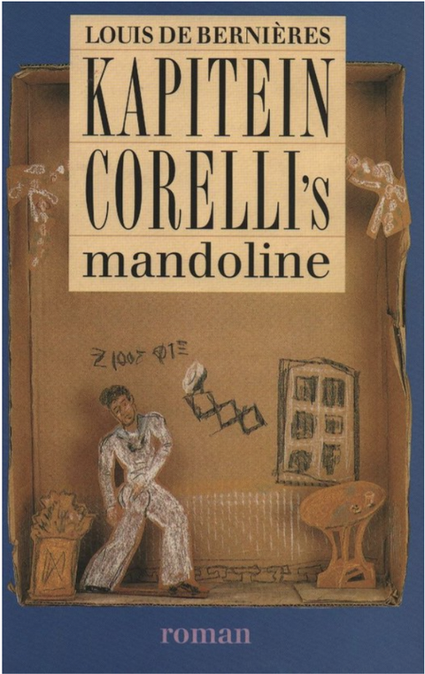Kapitein Corelli's Mandoline – boekcover – Louis de Bernieres – ISBN 9789029502726 – paperback – als nieuw