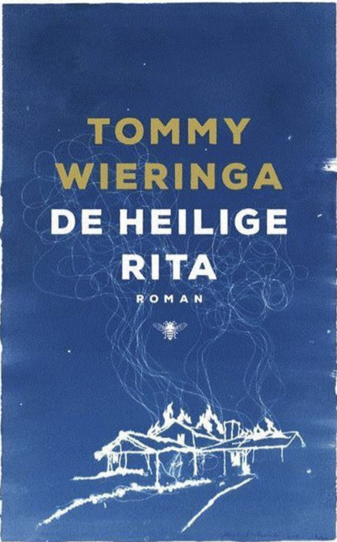 De heilige Rita – boekcover – Tommy Wieringa – ISBN 9789023458753 – paperback – als nieuw
