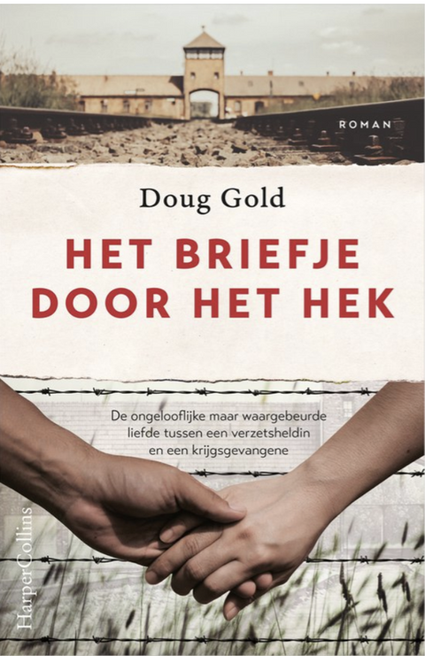 Het briefje door het hek – boekcover – Doug Gold – ISBN 9789402716948 – paperback – als nieuw