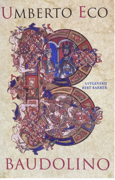 Baudolino – boekcover – Umberto Eco – ISBN 9789035122871 – paperback – als nieuw