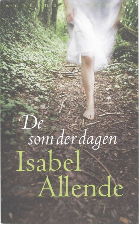 De som der dagen – boekcover – Isabel Allende – ISBN 9789028422445 – paperback – als nieuw